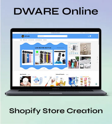 Shopify Developer Pakistan Dware Online - Shopify Project