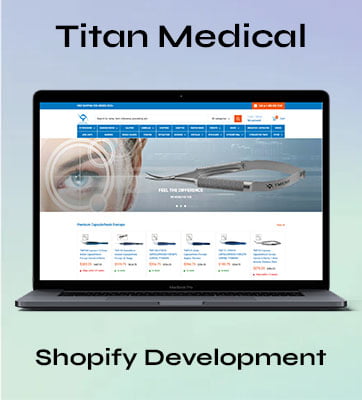 Shopify Muzamil Titan Medical - Shopify Project