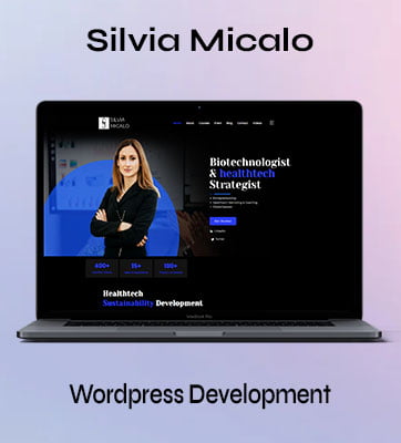 Silvia Micalo Portfolio Silvia Micalo - Wordpress Development